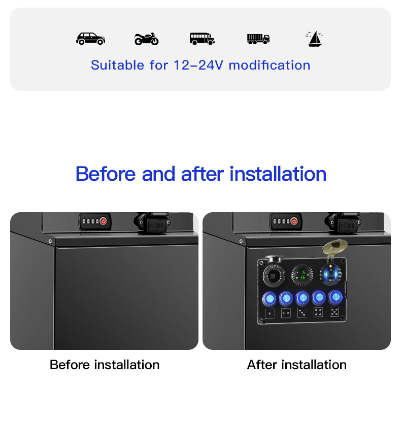 Auto switch panel