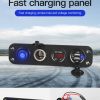 Dual usb car charger usb cigarette lighter