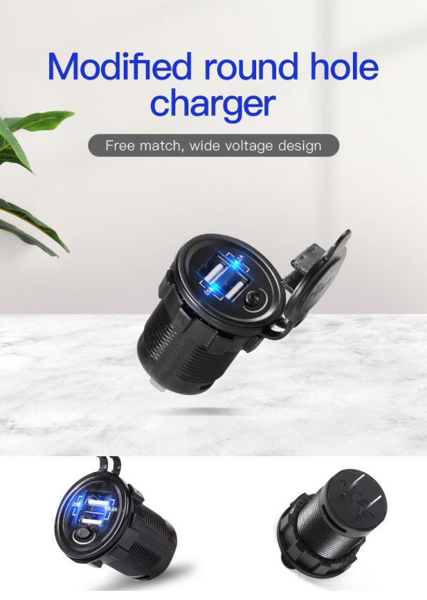 Dual USB car charger