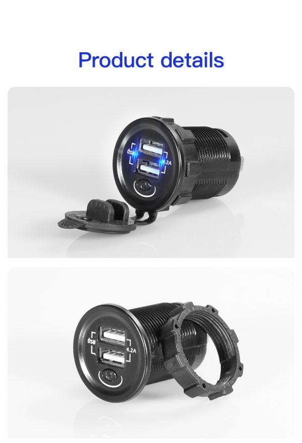 Dual USB car charger