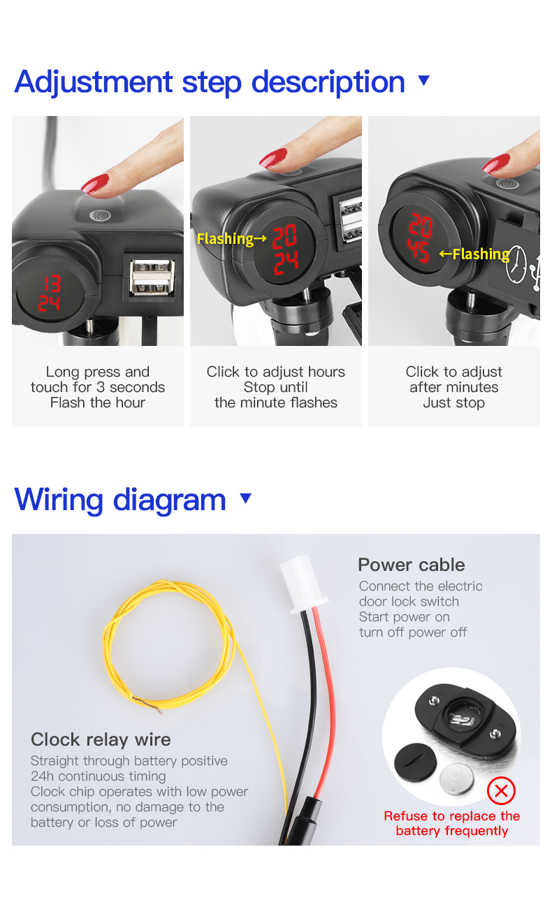 12v usb charger