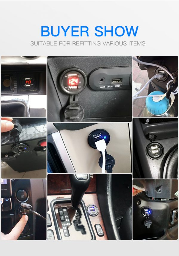 USB car charger