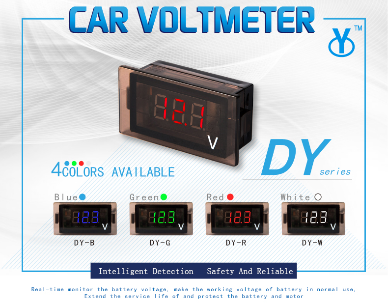 automotive voltmeter