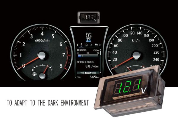 automotive voltmeter