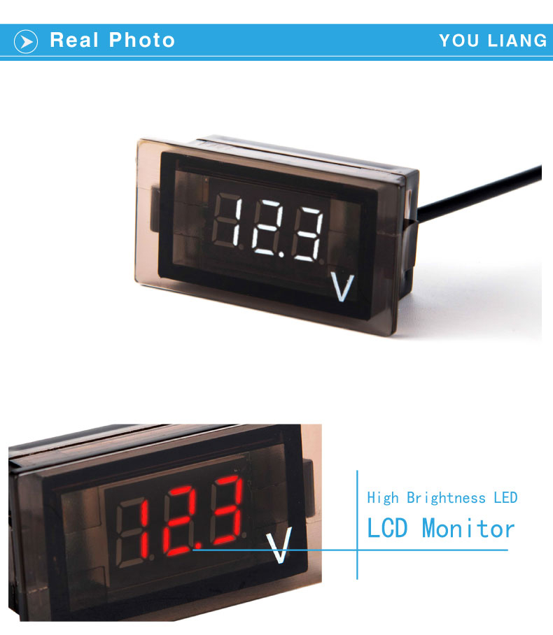 automotive voltmeter