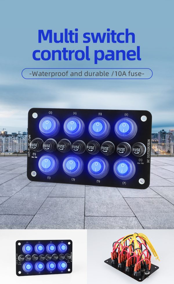 marine switch panel