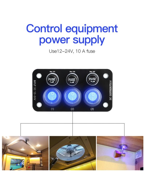 boat rocker switch panel