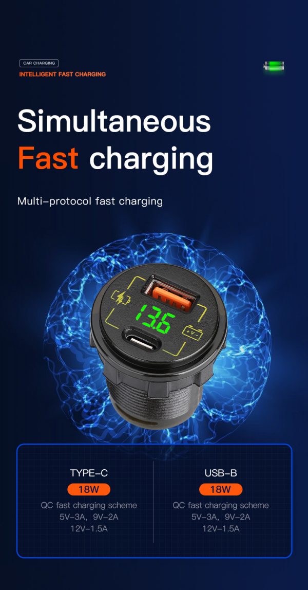 fast charging car charger