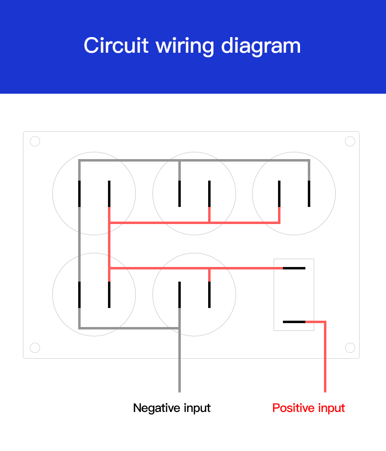 Boat toggle switch panel with super fast car charger