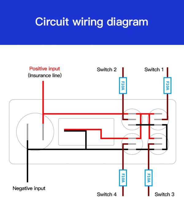 quickcar switch panel