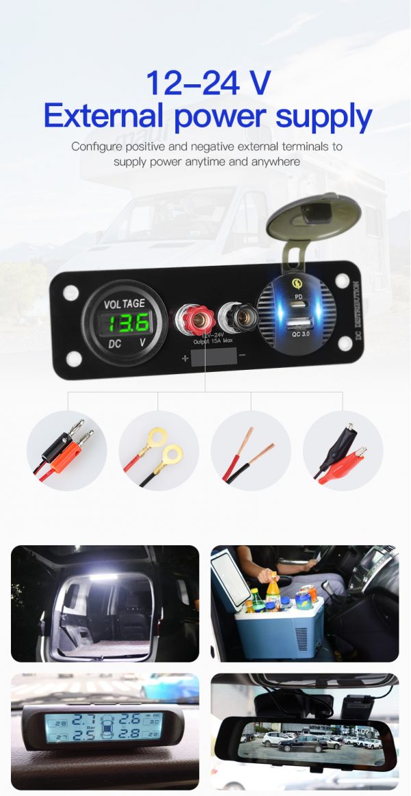 digital voltmeter for car