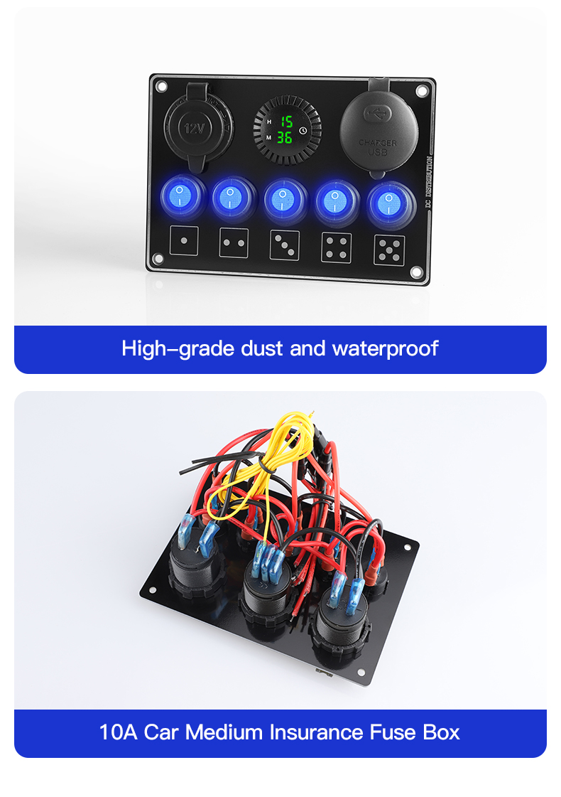 Auto switch panel