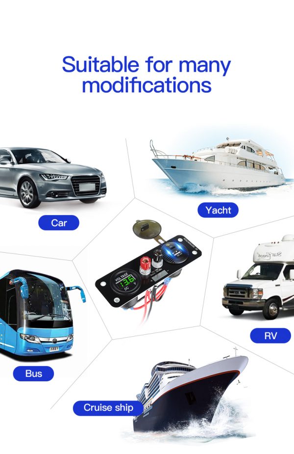 digital voltmeter for car