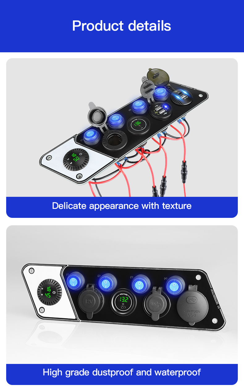 automotive switch panel