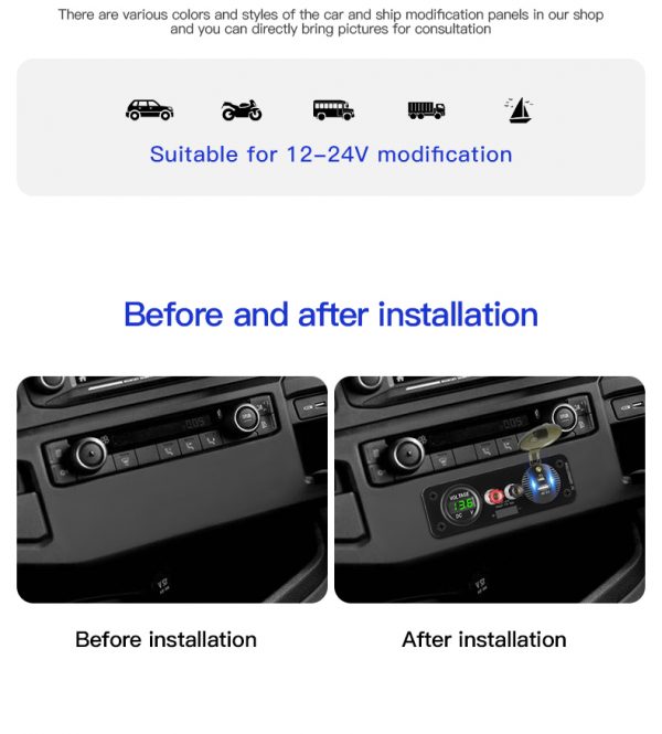 digital voltmeter for car