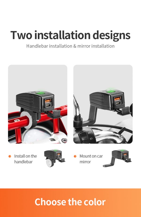 Motorcycle USB Charger