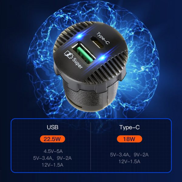 12V USB socket