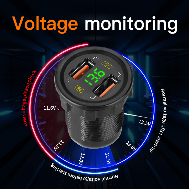 12 volt usb adapter