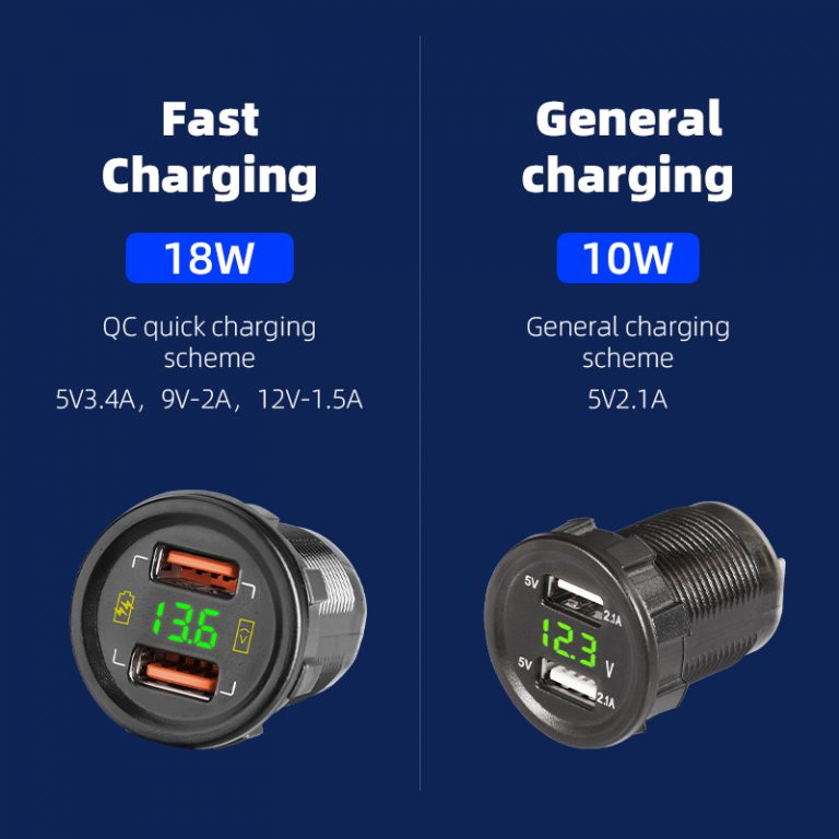 12v usb car socket